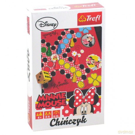 TREFL Chińczyk / Ludo Minnie podróżna (00846) (Disney) (Myszka Miki) [GRA]