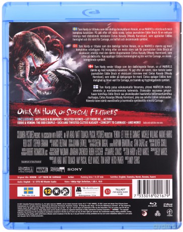 Venom: Let There Be Carnage (Venom 2: Carnage) [Blu-Ray]