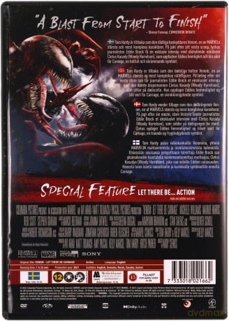 Venom: Let There Be Carnage (Venom 2: Carnage) [DVD]