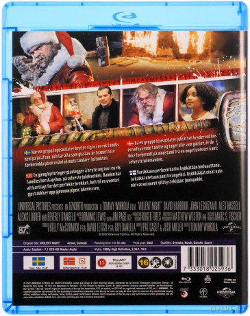 Violent Night (Dzika noc) [Blu-Ray]