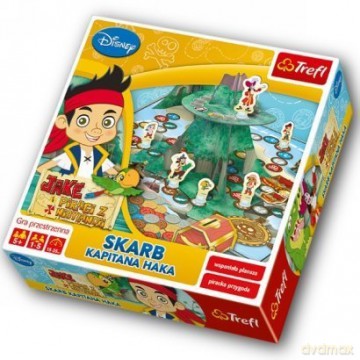 TREFL Skarb Kapitana Haka (00900) (Jake i Piraci z Nibylandii) (Disney) [GRA]