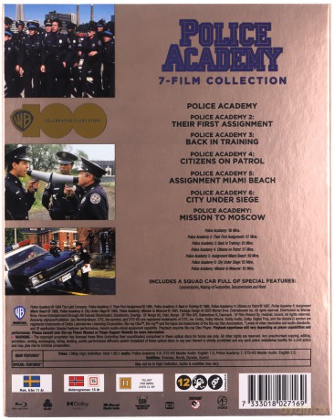 Police Academy Collection (Akademia policyjna Kolekcja) [BOX] [7xBlu-Ray]