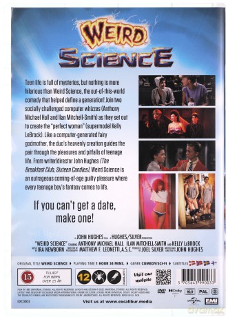 Weird Science (Dziewczyna z komputera) [DVD]	
