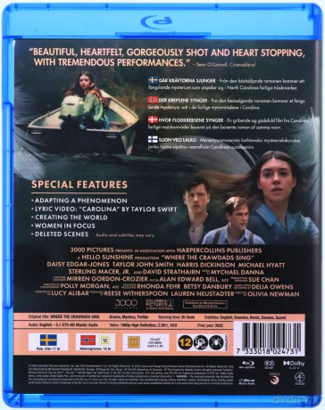 Where the Crawdads Sing (Gdzie śpiewają raki) [Blu-Ray]