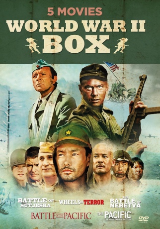 World War II Collection: Wheels Of Terror / Battle Of Neretva / Battle Of Sutjeska / Battle Of the Pacific / Grey Wolf: Hitler's Escape To Argentina [BOX] [5DVD]