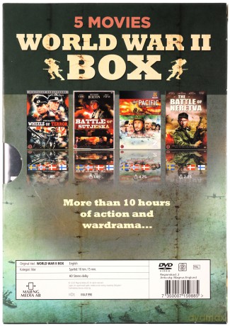 World War II Collection: Wheels Of Terror / Battle Of Neretva / Battle Of Sutjeska / Battle Of the Pacific / Grey Wolf: Hitler's Escape To Argentina [BOX] [5DVD]