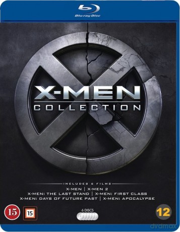 X-Men Collection: X-Men / X-Men 2 / X-Men: The Last Stand / X-Men: First Class / X-Men: Days of Future Past / X-Men: Apocalypse [6xBlu-Ray]