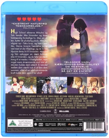 Your Name. (Twoje imię.) [Blu-Ray]