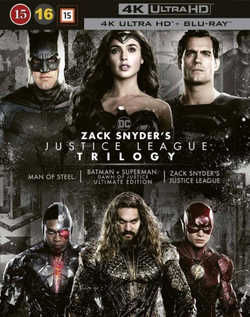 Człowiek ze stali / Batman v Superman / Justice League [4xBlu-Ray 4K]+[4xBlu-Ray]