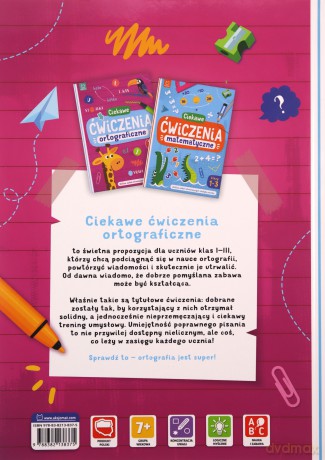 Ciekawe ćwiczenia ortograficzne. Klasy 1-3. Zestaw zadań utrwalających zdobytą wiedzę - Bogusław Michalec [KSIĄŻKA]