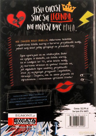 Czerń, biel i czerwień. Cruella - Hachi Ishie, Alice Lewis [KOMIKS]