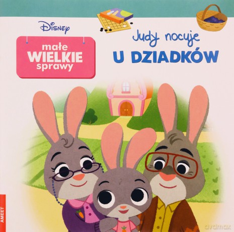 Disney maluch Małe wielkie sprawy Judy nocuje u dziadków GRO-9116 [KSIĄŻKA]