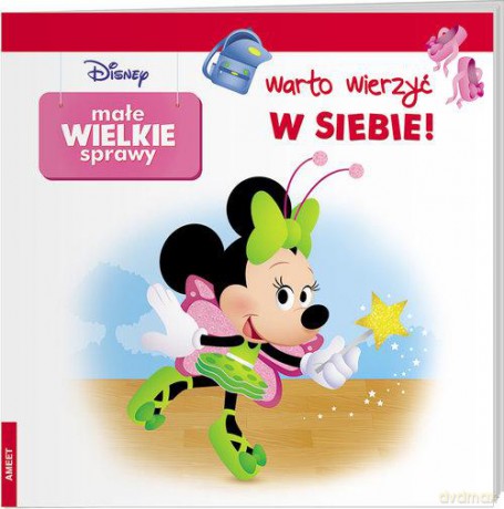 Disney maluch Małe wielkie sprawy Warto być wytrwałym GRO-9118 [KSIĄŻKA]