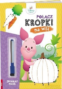 Disney maluch Połącz kropki Na wsi PKM-9201 [KSIĄŻKA]