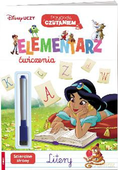 Disney uczy mix Elementarz ćwiczenia Litery USL-9303 [KSIĄŻKA]