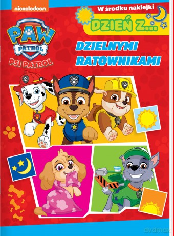 Dzień z... dzielnymi ratownikami. Psi Patrol [KSIĄŻKA]