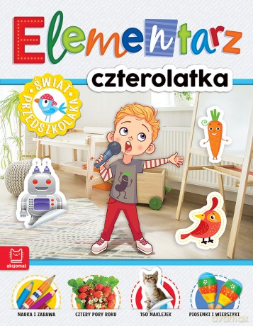 Elementarz 4-latka. Świat przedszkolaka - Anna Podgórska [KSIĄŻKA]