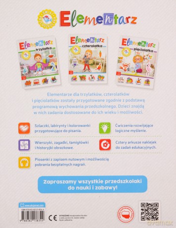 Elementarz 4-latka. Świat przedszkolaka - Anna Podgórska [KSIĄŻKA]