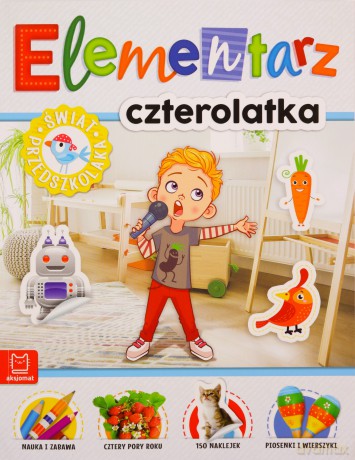 Elementarz 4-latka. Świat przedszkolaka - Anna Podgórska [KSIĄŻKA]