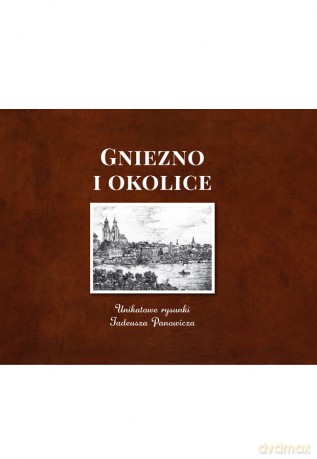 Gniezno i okolice Unikatowe rysunki - Tadeusz Panowicz [KSIĄŻKA]