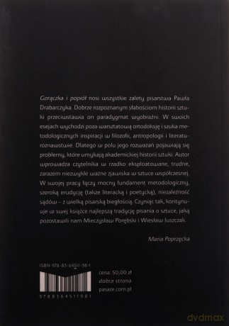 Gorączka i popiół. Imaginaria nowej sztuki - Paweł Drabarczyk vel Grabarczyk [KSIĄŻKA]