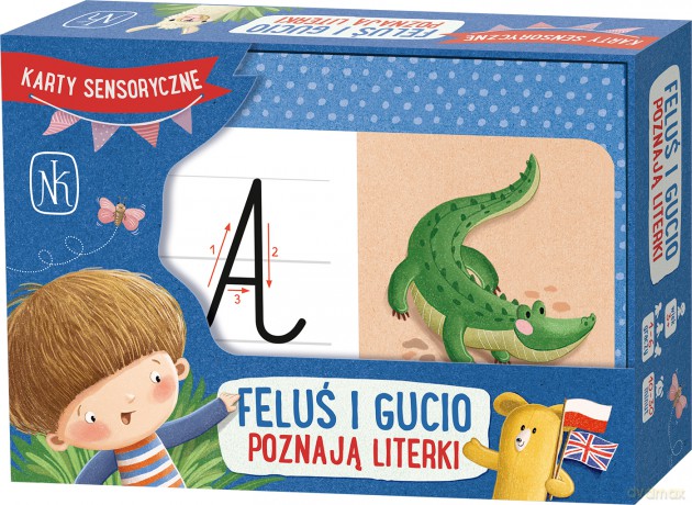 Gra Feluś i Gucio poznają literki - Justyna Kesler [GRA]