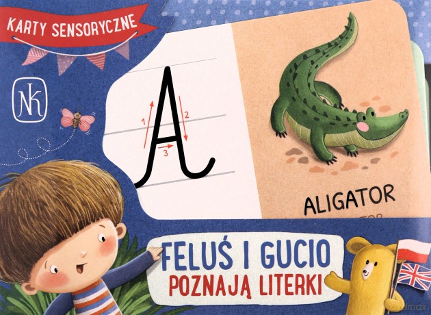 Gra Feluś i Gucio poznają literki - Justyna Kesler [GRA]
