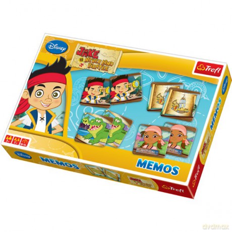 TREFL Memos Jake i Piraci (01001) (Jake i Piraci z Nibylandii) (Disney) [GRA]