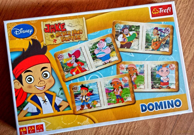 TREFL Domino Jake i Piraci (01002) (Jake i Piraci z Nibylandii) (Disney) [GRA]