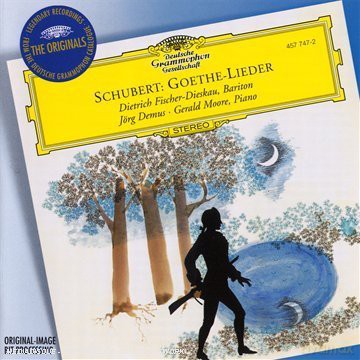 Moore Fischer-Diskau: Schubert-Lieder [CD]