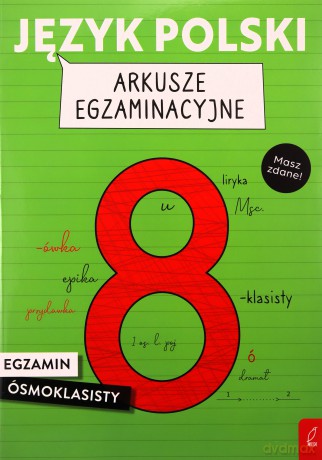 Język polski. Arkusze egzaminacyjne. Egzamin ósmoklasisty - Joanna Stabińska, Elżbieta Butkiewicz [KSIĄŻKA]