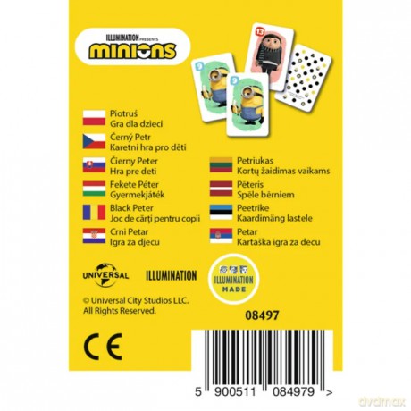 Karty Piotruś Minionki 08497 [KARTY]