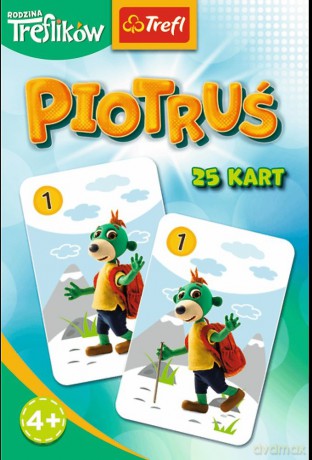 Karty Piotruś Rodzina Treflików 08507 [KARTY]