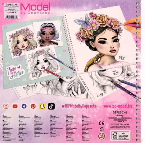 Kolorowanka Special Top Model 12468A