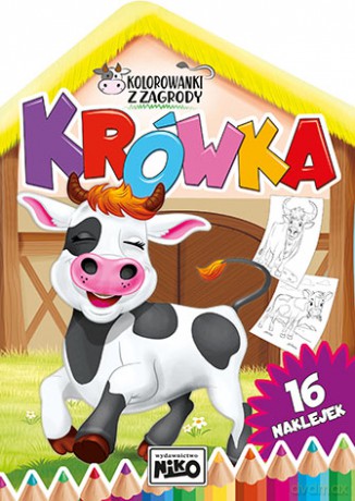 Krówka. Kolorowanki z zagrody - Artur Rajch [KSIĄŻKA]