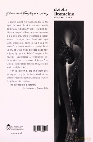 Krzyk i utwory wojenne. Stanisław Przybyszewski. Dzieła literackie. Edycja krytyczna (Tom 7) - Stanisław Przybyszewski [KSIĄŻKA]