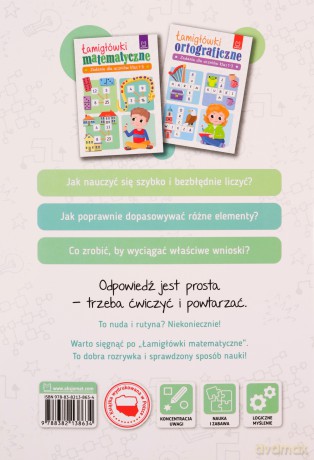 Łamigłówki matematyczne. Zadania dla uczniów klas 1-3 - Beata Karlik [KSIĄŻKA]