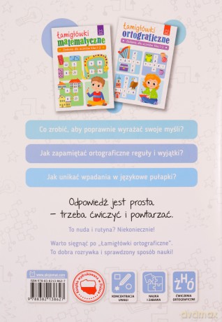 Łamigłówki ortograficzne. Zadania dla uczniów klas 1-3 - Beata Karlik [KSIĄŻKA]