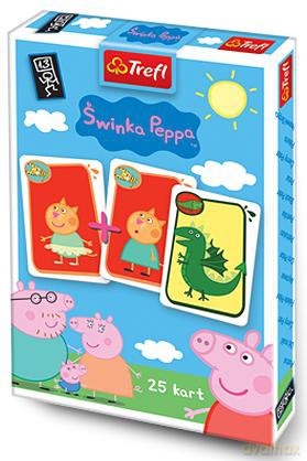 TREFL Karty Piotruś Świnka Peppa (08277) [KARTY]
