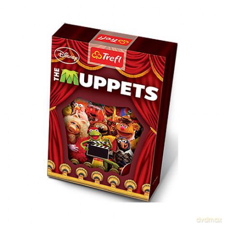 TREFL Karty do gry 55 el. listków Muppety Retro (Disney) (08284) [KARTY]