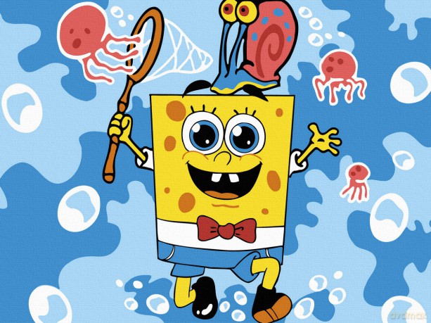 Malowanie po numerach SpongeBob