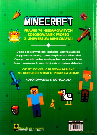 Minecraft Nauka kodowania piksel po pikselu - Vladimir Subbotin [KSIĄŻKA]