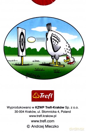 TREFL Karty 55 el. listków Tematyczne Mleczko (08338) [KARTY]