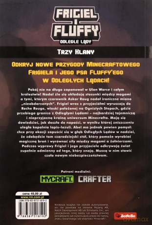 Odległe lądy. Trzy klany. Frigiel i fluffy nieoficjalny przewodnik po świecie Minecraft - Nicolas Digard, Frigiel [KSIĄŻKA]