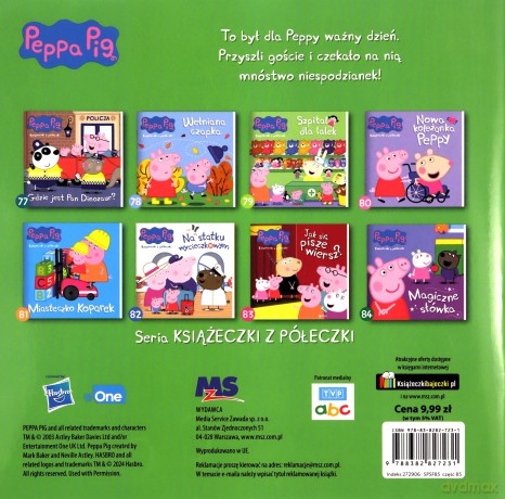 Peppa świętuje ważny dzień. Świnka Peppa. Książeczki z półeczki [KSIĄŻKA]
