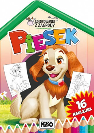 Piesek. Kolorowanki z zagrody - Artur Rajch [KSIĄŻKA]
