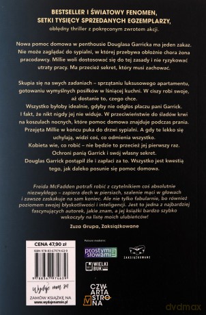 Pomoc domowa. Sekret - Freida McFadden [KSIĄŻKA]