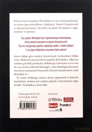 Pontyfikat kryzysu. Dlaczego ustąpił papież Benedykt XVI - Paweł Chmielewski [KSIĄŻKA]