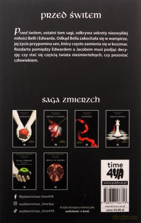 Przed świtem. Zmierzch (Tom 4) - Stephenie Meyer [KSIĄŻKA]