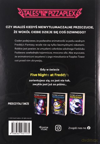 Submechanofobia. Tales from the Pizzaplex. Five Nights at Freddy's (Tom 4) - Scott Cawthon [KSIĄŻKA]